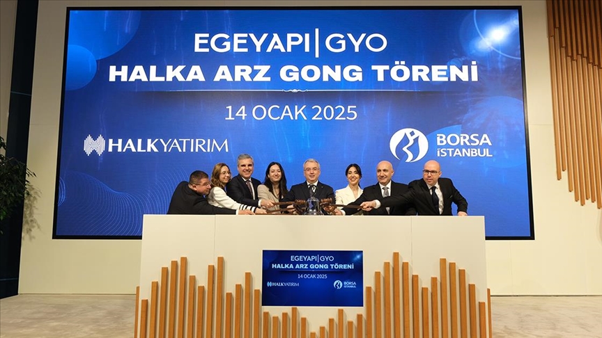 Borsa İstanbul'da gong EgeYapı Avrupa GYO için çaldı