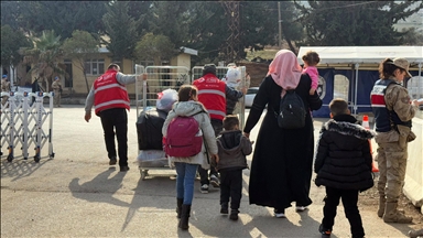 Suriyelilerin Hatay'daki sınır kapılarından ülkelerine dönüşü sürüyor