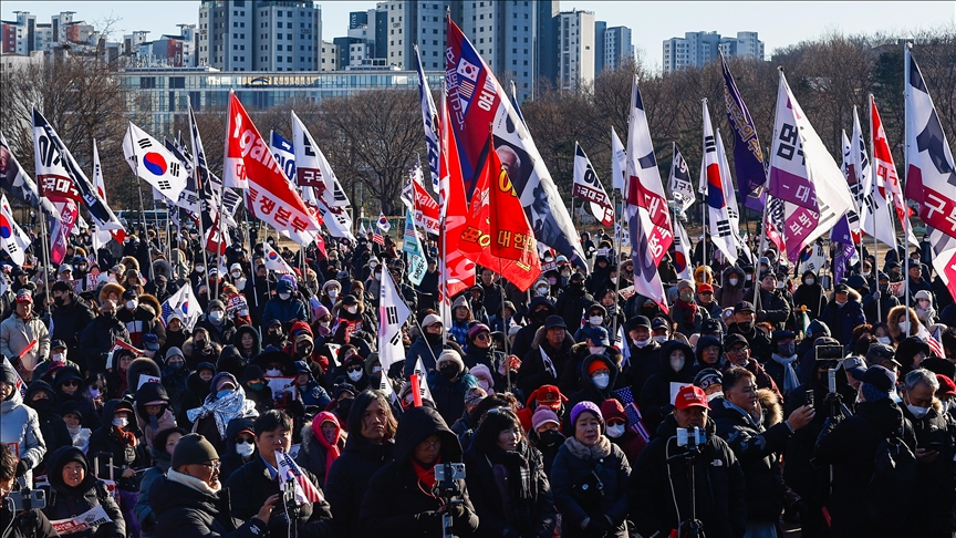 S.Korea's impeached president defends martial law as man dies of self-immolation