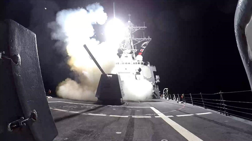 US military releases footage of attacks on Houthi targets US military releases footage of attacks on Houthi targets