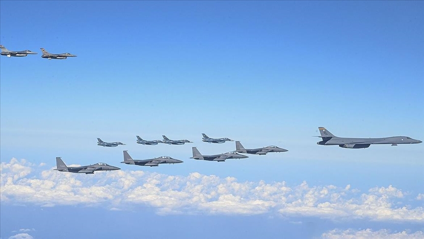 Южная Корея, США и Япония провели совместные воздушные учения