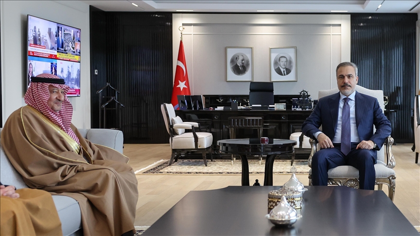Turkish foreign minister meets Saudi Arabia’s deputy foreign minister in Ankara Turkish foreign minister meets Saudi Arabia’s deputy foreign minister in Ankara