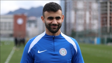 Çaykur Rizesporlu futbolcu Ghezzal, Başakşehir maçı öncesi değerlendirmede bulundu