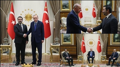 الرئيس أردوغان يستقبل وزير الخارجية السوري