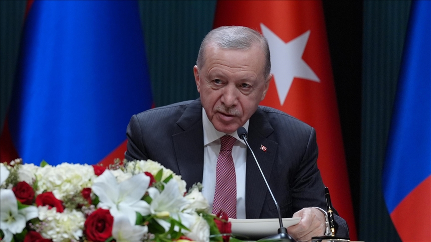 Cumhurbaşkanı Erdoğan: 50 binden fazla şehit vermelerine rağmen Gazzeliler zalime boyun eğmemiştir