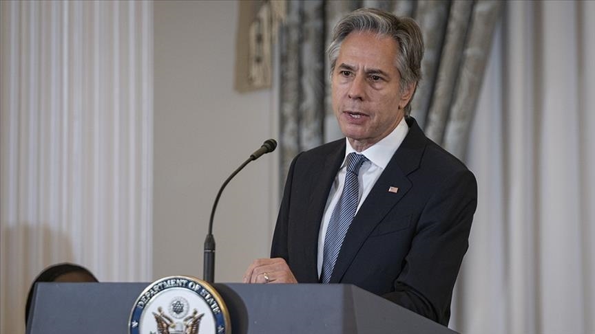 Blinken protested by reporters on Gaza genocide during State Department news conference