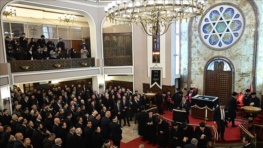 Türkiye Musevileri Hahambaşı İsak Haleva için cenaze töreni düzenlendi