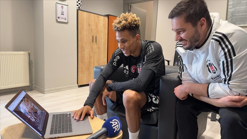 Beşiktaşlı Gedson Fernandes, AA'nın "Yılın Kareleri" oylamasında "Kartallar"ı seçti