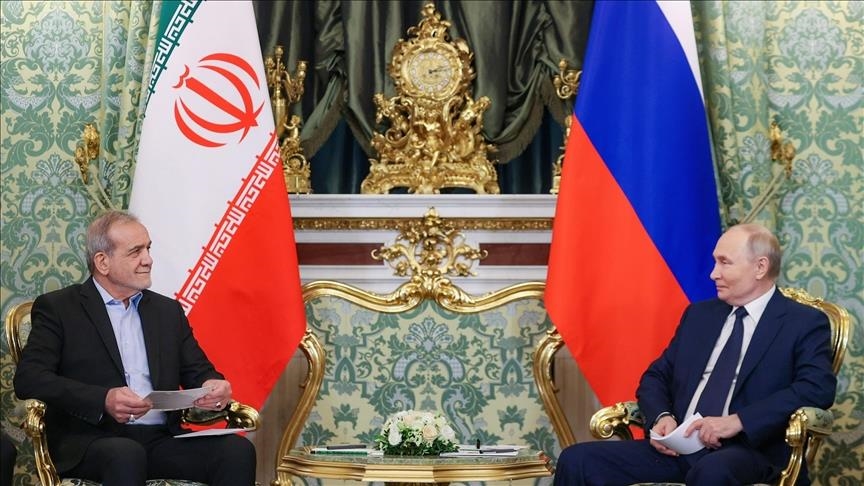 Putin, Pezeshkian discuss Middle East, Gaza, regional stability