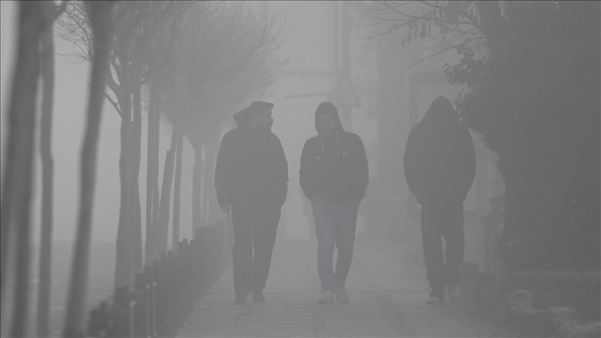 Edirne'de sis etkili oldu