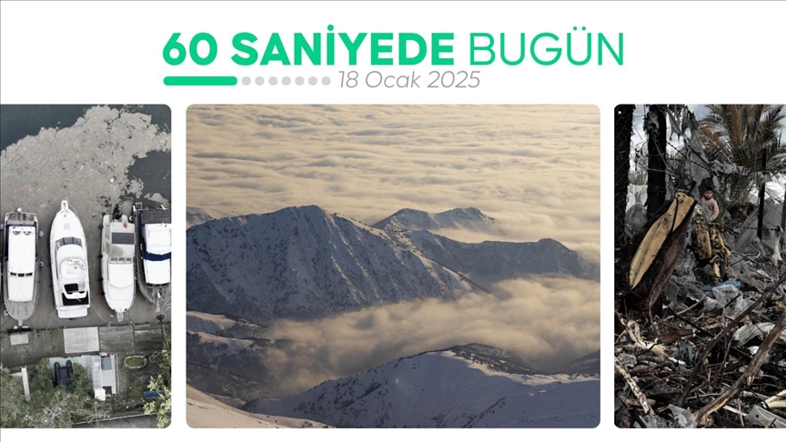 60 saniyede bugün (18 Ocak 2025)