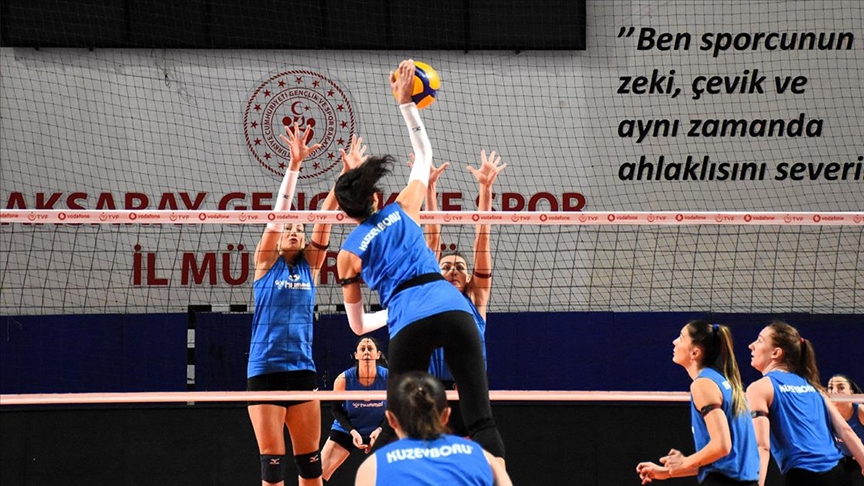 "Aksaray'ın Sultanları", CEV Kupası play-off turu rövanş maçına odaklandı