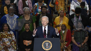 ‘We're not leaving the fight,' Biden says as he leaves office