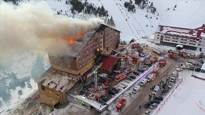 Najmanje 66 mrtvih u požaru u hotelu na sjeveru Turske