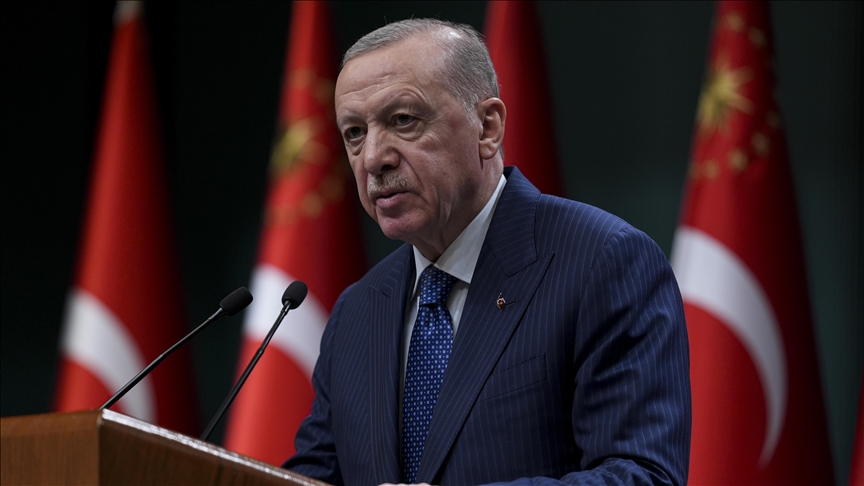 Cumhurbaşkanı Erdoğan, Kartalkaya'daki yangın faciası nedeniyle 1 günlük milli yas ilan edildiğini açıkladı