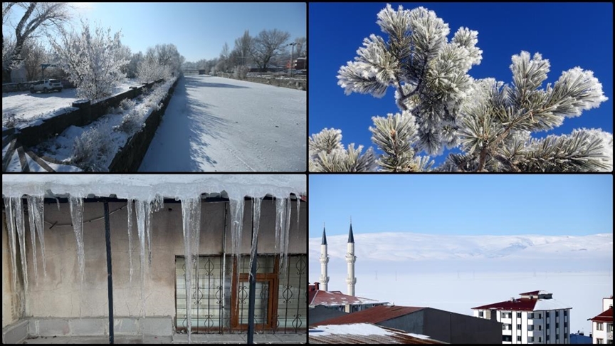 Doğu Anadolu'da dondurucu soğuklar etkisini sürdürüyor