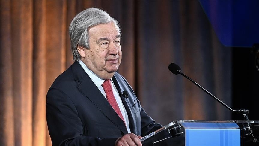 In Davos, UN chief warns of existential threats, urging global collaboration