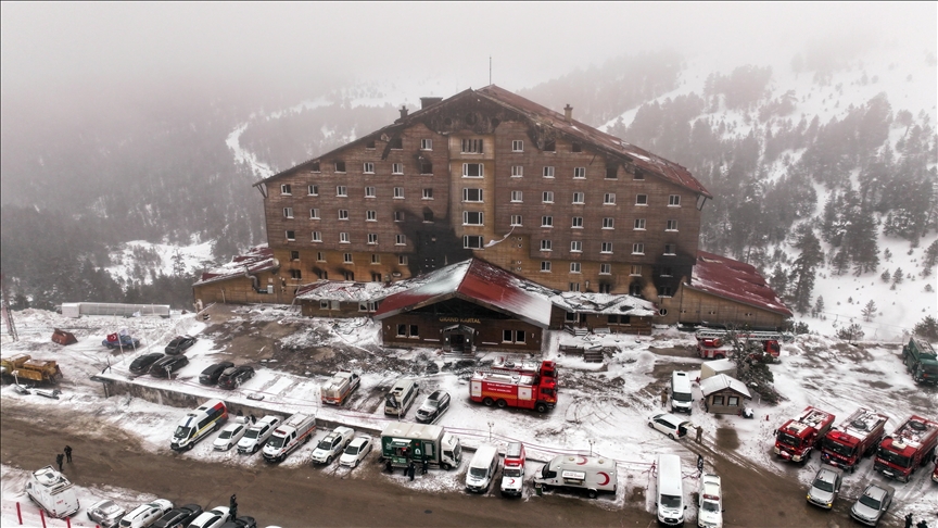 Kartalkaya'daki otel yangınında yaralanan 29 kişi taburcu edildi