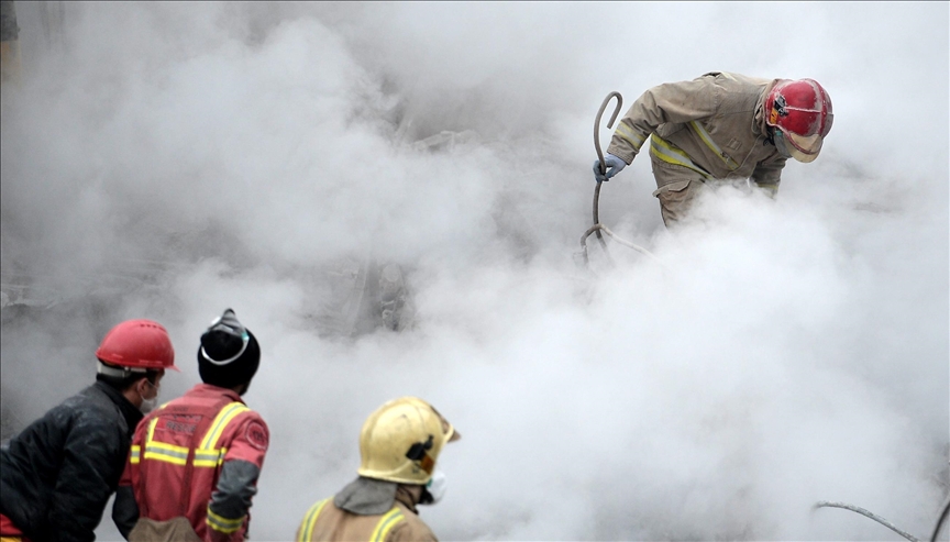 Massive blaze erupts at major liquefied gas facility in Iranian capital