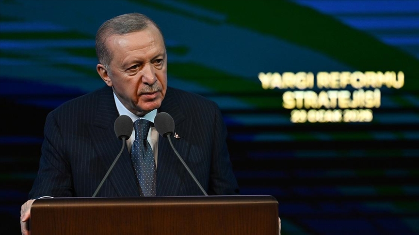 Cumhurbaşkanı Erdoğan: Yeni Strateji Belgesiyle etkin ve hızlı işleyen bir adalet sistemi inşa edeceğiz