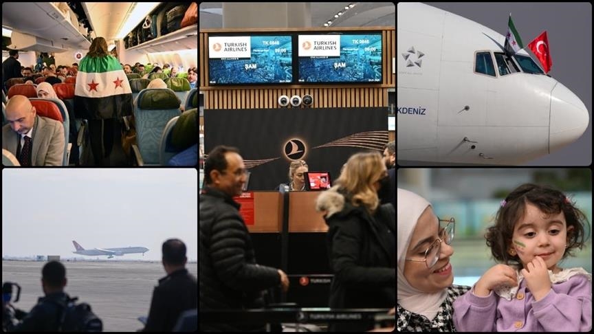 الرحلة التركية الأولى لدمشق الأكثر متابعة بتطبيق "فلايت رادار24"