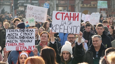 Desetine hiljada građana na studentskom protestu u Novom Sadu