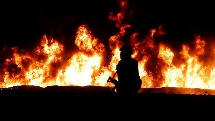 Explosion, fire at oil depot in Kazakhstan injures 4