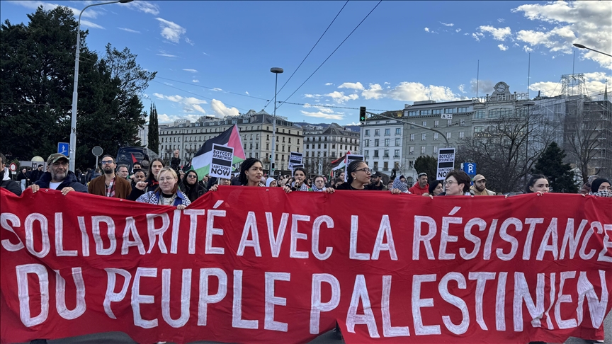 Over 1,000 march in Geneva to demand end to genocide in Gaza Over 1,000 march in Geneva to demand end to genocide in Gaza