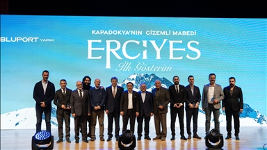 "Kapadokya'nın Gizemli Mabedi: Erciyes" belgeseli izleyiciyle buluştu