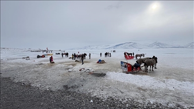 Doğu Anadolu'da soğuk hava ve kar yağışı etkili oluyor