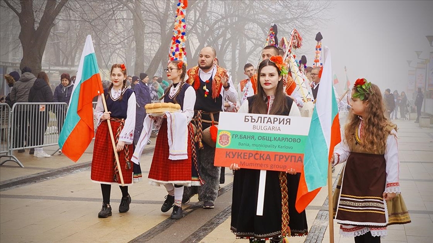 Bulgaristan'da 31. Surva Uluslararası Maskeli Oyunlar Festivali düzenlendi