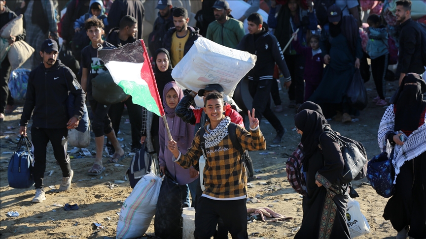 Više od 300.000 raseljenih Palestinaca vratilo se na sjever Gaze
