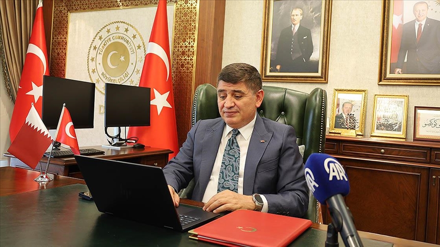 Türkiye'nin Doha Büyükelçisi Göksu, AA'nın "Yılın Kareleri" oylamasına katıldı