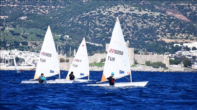 Bodrum'da Avrupa Kupası Yelken Yarışları'nın ilk etabı yapıldı