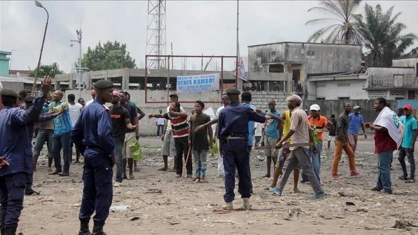 RDC : violentes manifestations devant des ambassades à Kinshasa