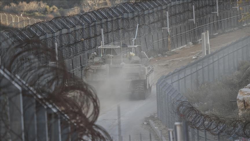 Israeli army transfers military equipment to Syria’s demilitarized zone