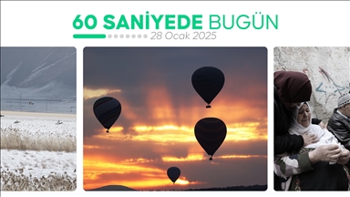 60 saniyede bugün (28 Ocak 2025)