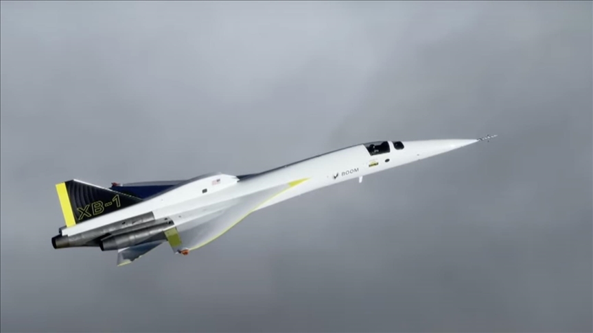 Boom Supersonic's jet breaks sound barrier in test flight