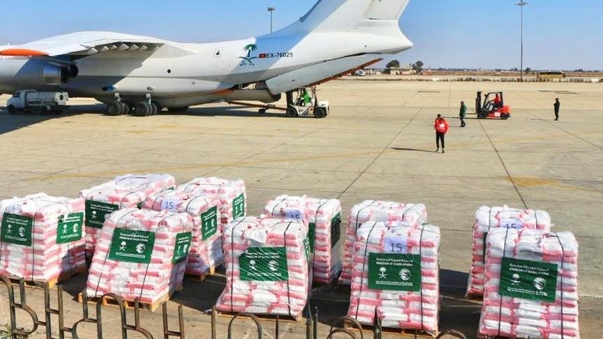 جسر جوي سعودي.. طائرة المساعدات الـ15 تصل دمشق