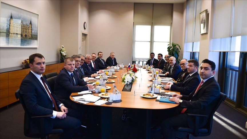 Акиф Чагатай Кылыч встретился со спецпосланником президента России по Сирии Александром Лаврентьевым