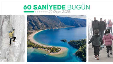 60 saniyede bugün (29 Ocak 2025)