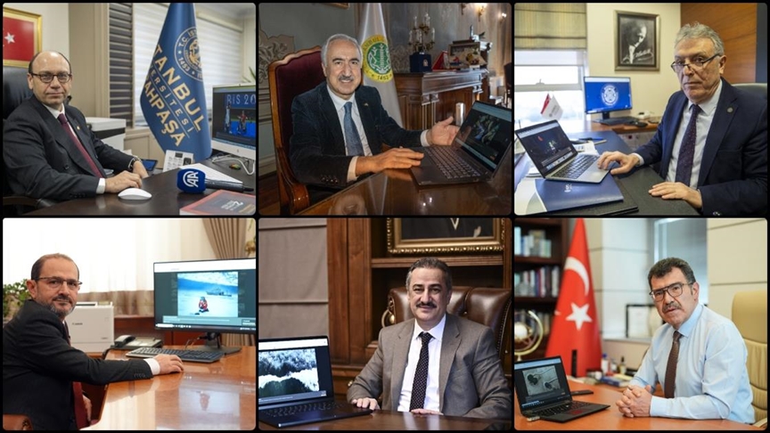 İstanbul'da rektörler AA'nın "Yılın Fotoğrafları" oylamasına katıldı