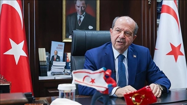 TRNC president reaffirms his country’s commitment to 2-state policy