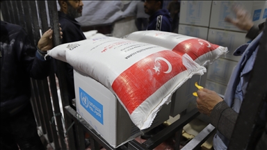 Turkish aid destined for Gaza arrives in Jordan