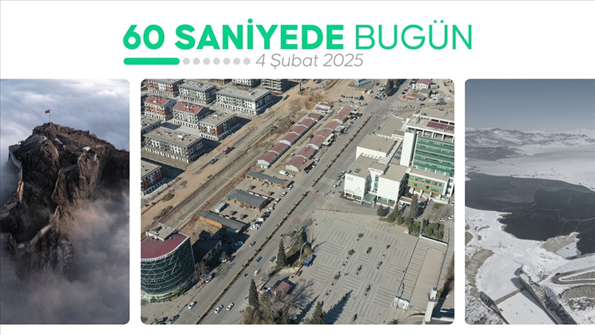 60 saniyede bugün (04 Şubat 2025)