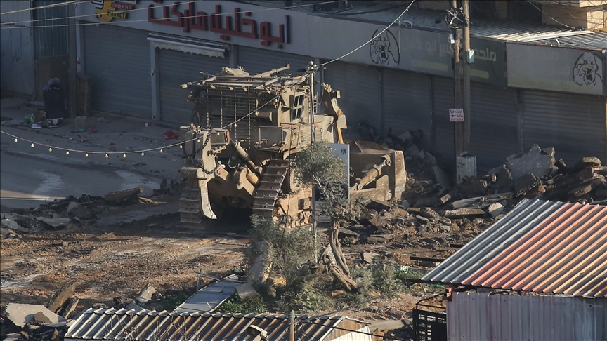 Israeli army demolishes Palestinian home in northern West Bank