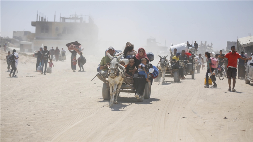 Trump says Palestinians have no alternative to fleeing Gaza Trump says Palestinians have no alternative to fleeing Gaza