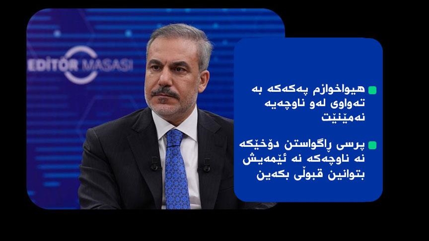 هاکان فیدان: "سزاکانی 'کاتسا'ی ئەمریکا لەگەڵ ڕۆحی هاوپەیمانیی یەکناگرێتەوە''