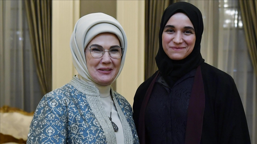 أنقرة.. عقيلة الرئيس التركي تلتقي نظيرتها السورية