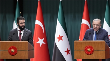 Syrian president thanks Turkish counterpart for hospitality during visit to Türkiye